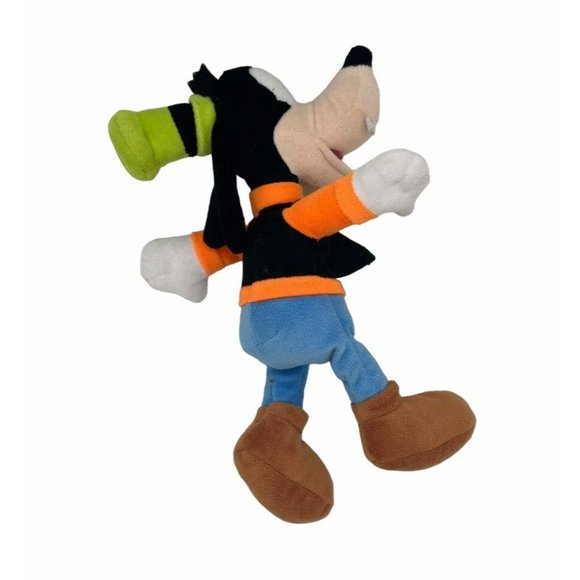 🤩Disney Just Play Mickey's Clubhouse 10" GOOFY Plush Stuffed Animal Toy Orange - Picture 3 of 5